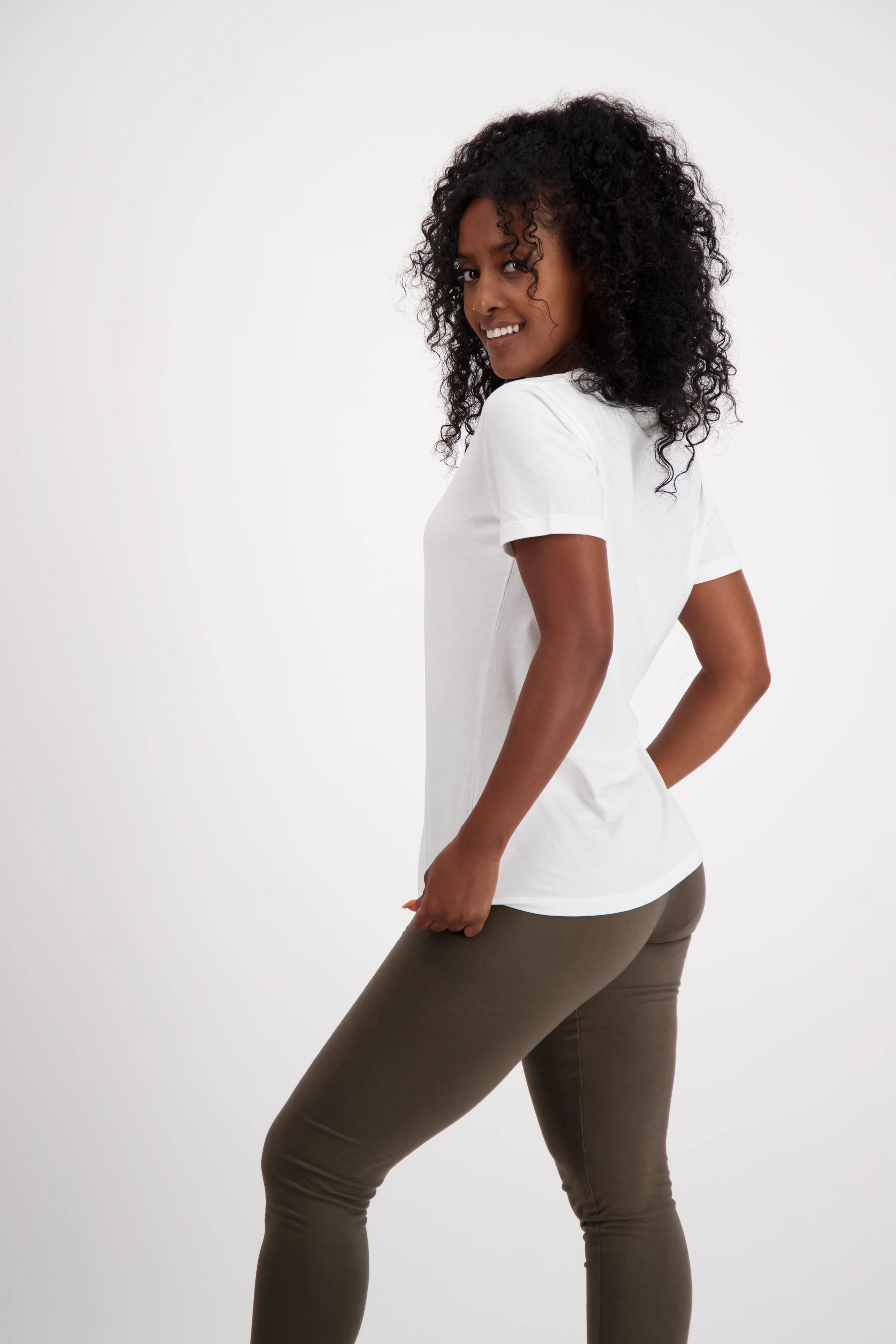 6-Pack Women's Short Sleeve White | Organic Cotton, Fair Trade & Timeless
