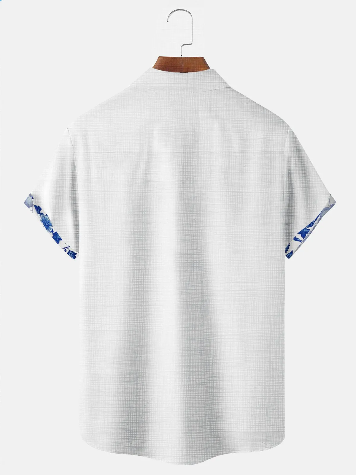 Alohadaddy Cotton-Linen Casual Shirts Natural Breathable Summer Lightweight Hawaiian Shirts