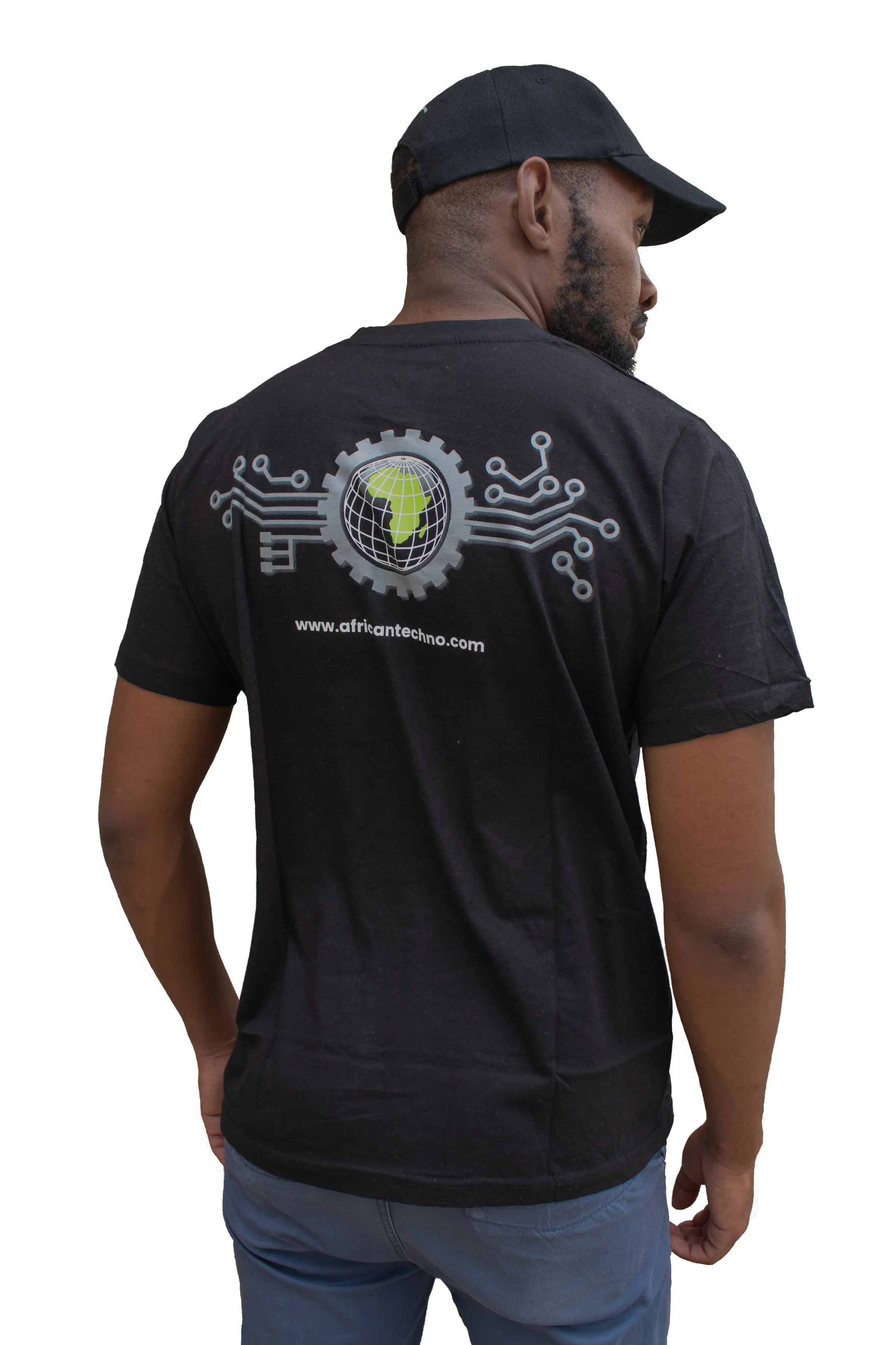 AT T-Shirt - Black - Large