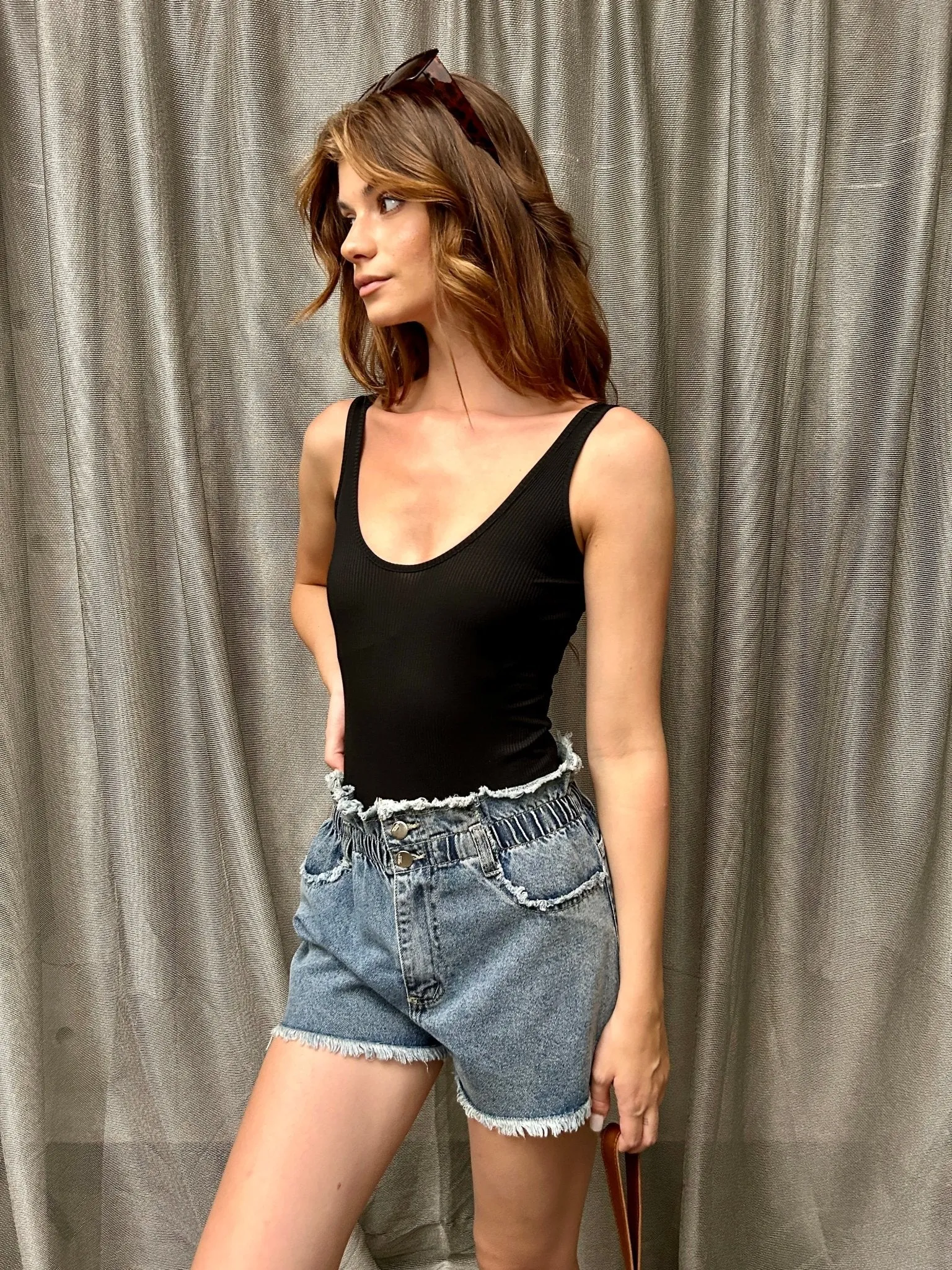 Black Basic Body Suit