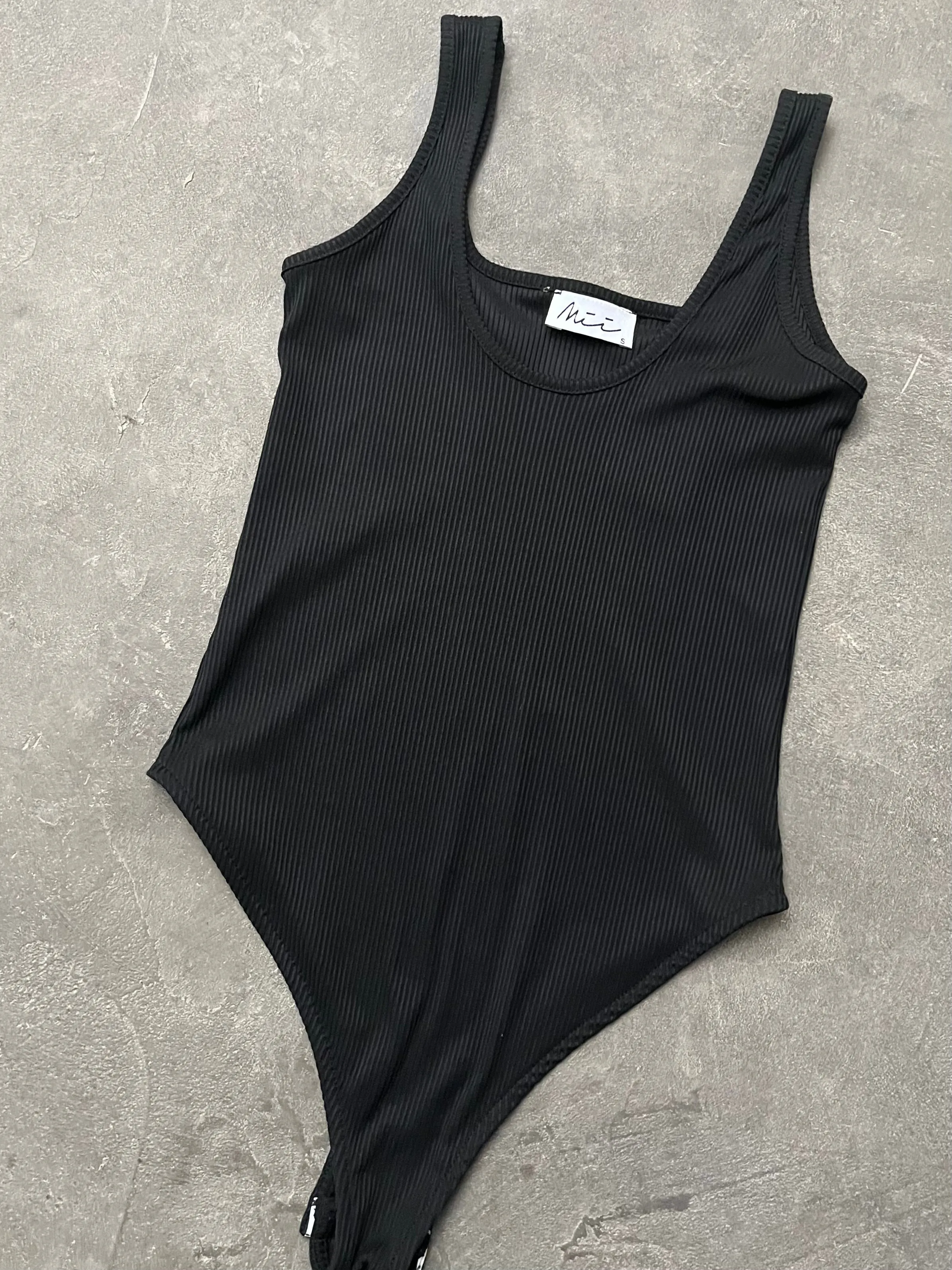 Black Basic Body Suit