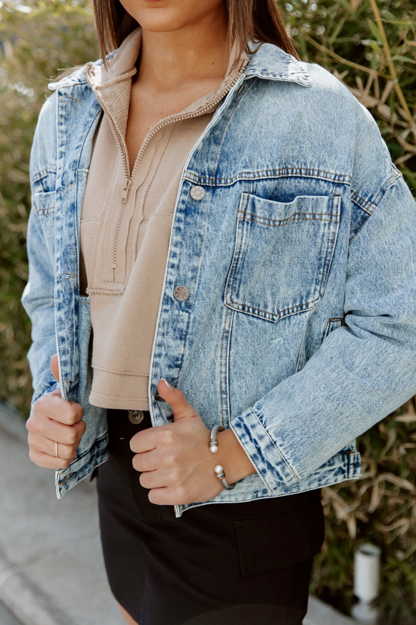 BLUE JEAN BEAUTY JACKET