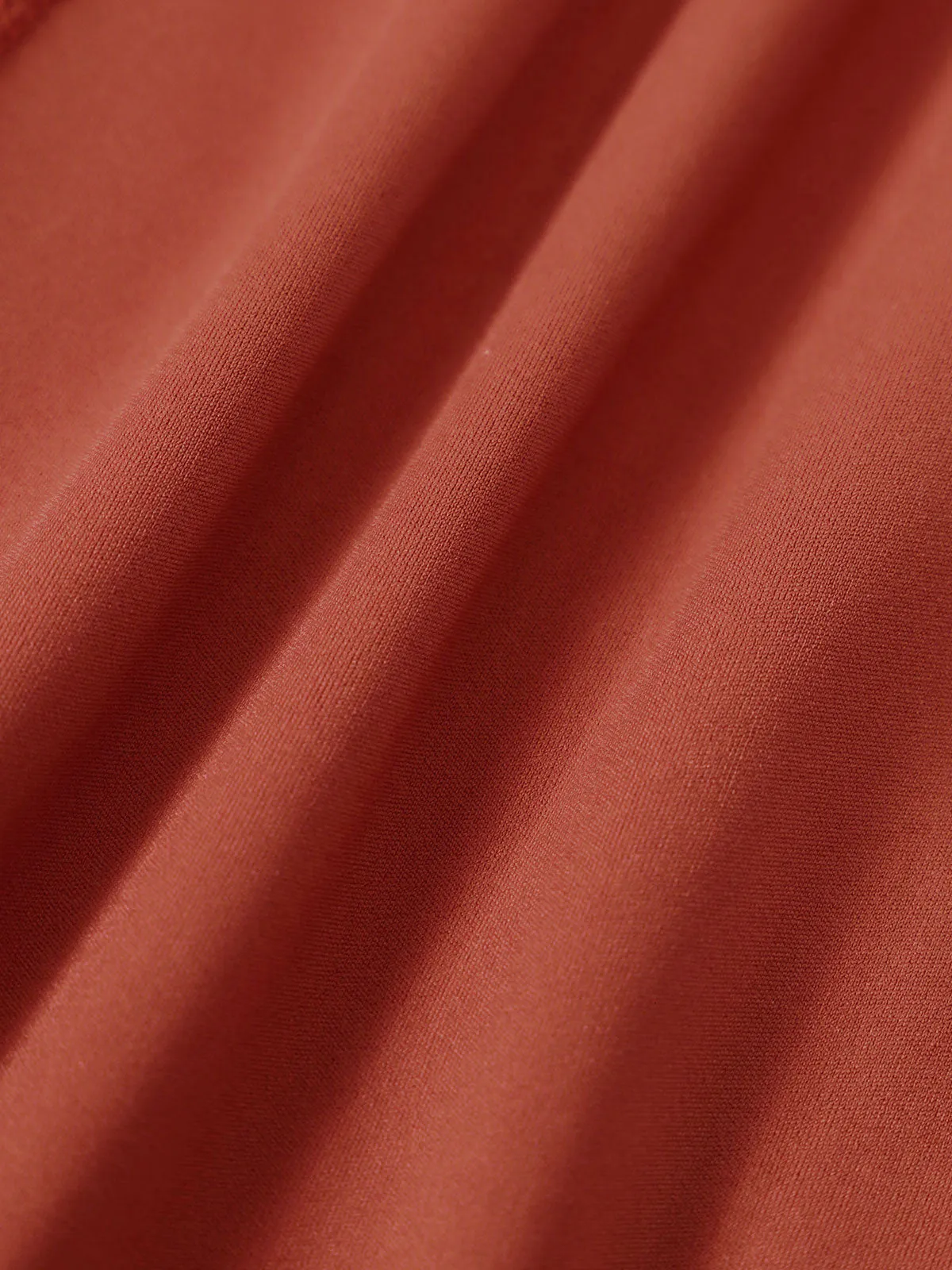 Brick Red Pocket Leggings 24”