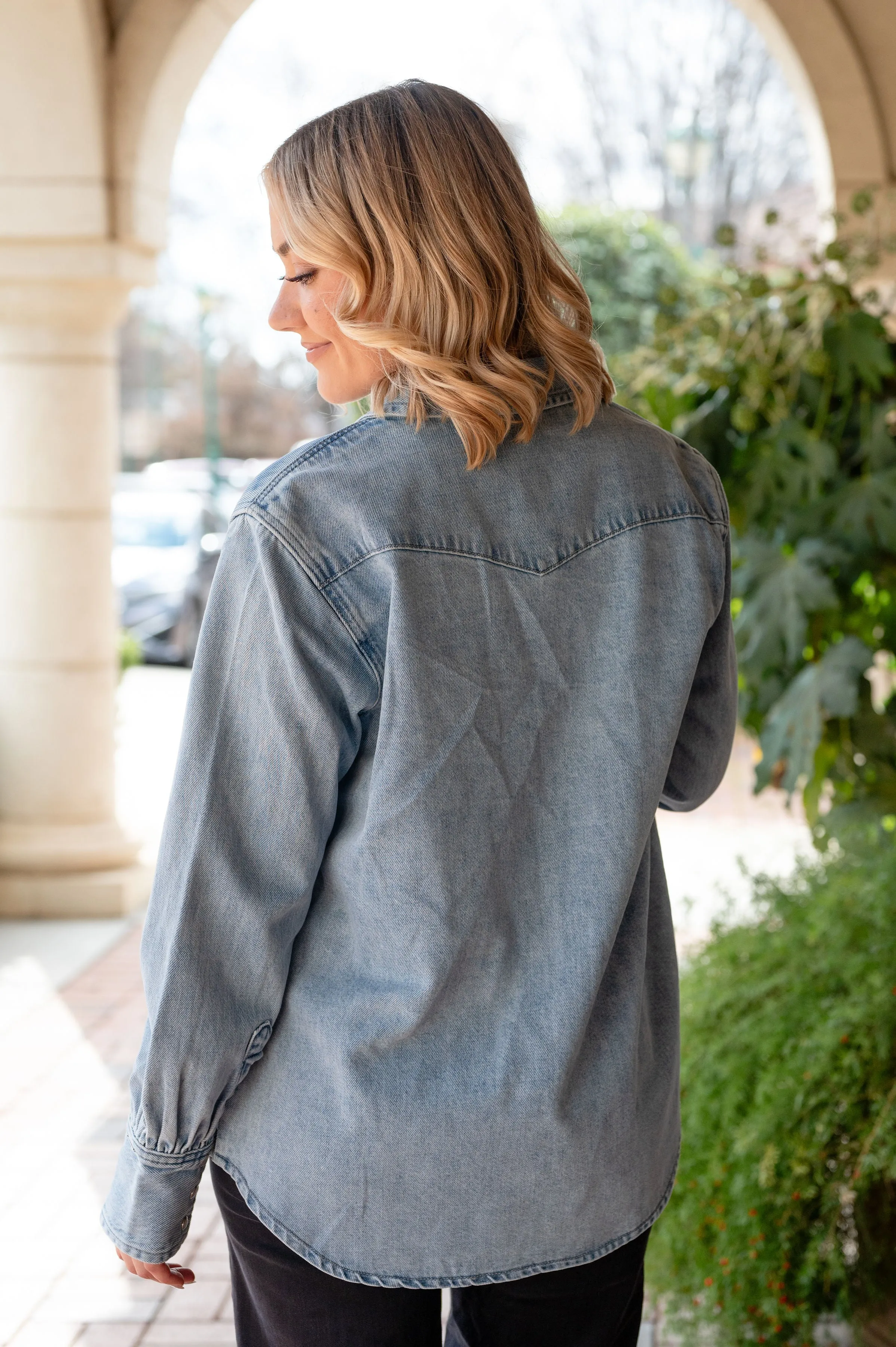 Classic Oversized Relaxed Jean Jacket