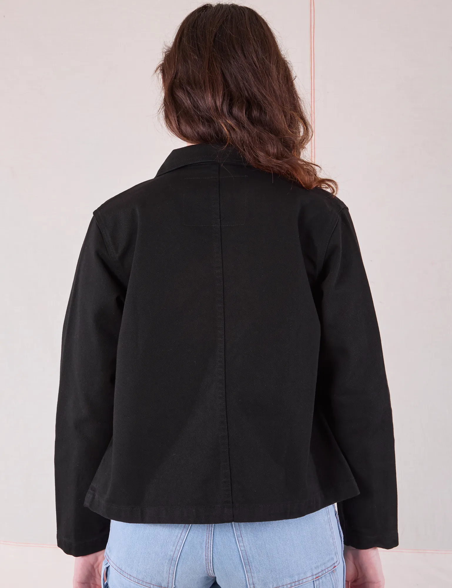 Denim Work Jacket - Basic Black