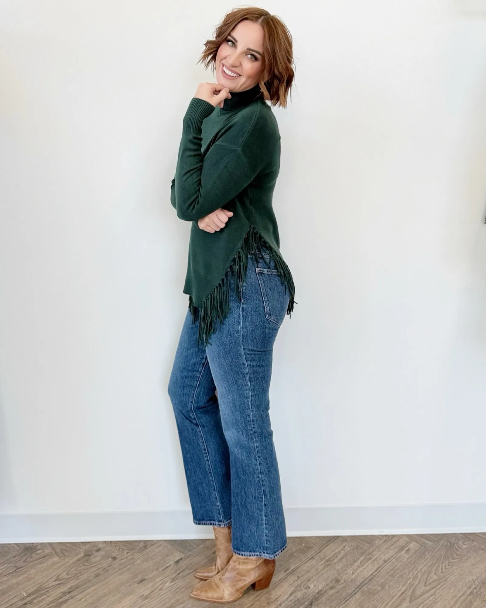 Dezi High Rise Boot Leg Denim