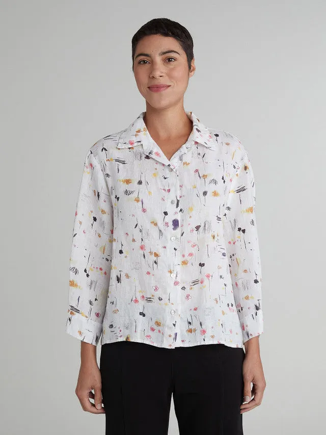 Doodle Crop Shirt
