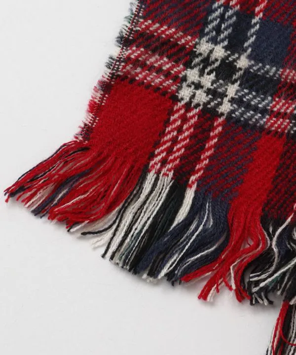 Double Plaid Shawl