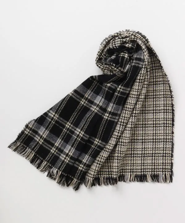 Double Plaid Shawl