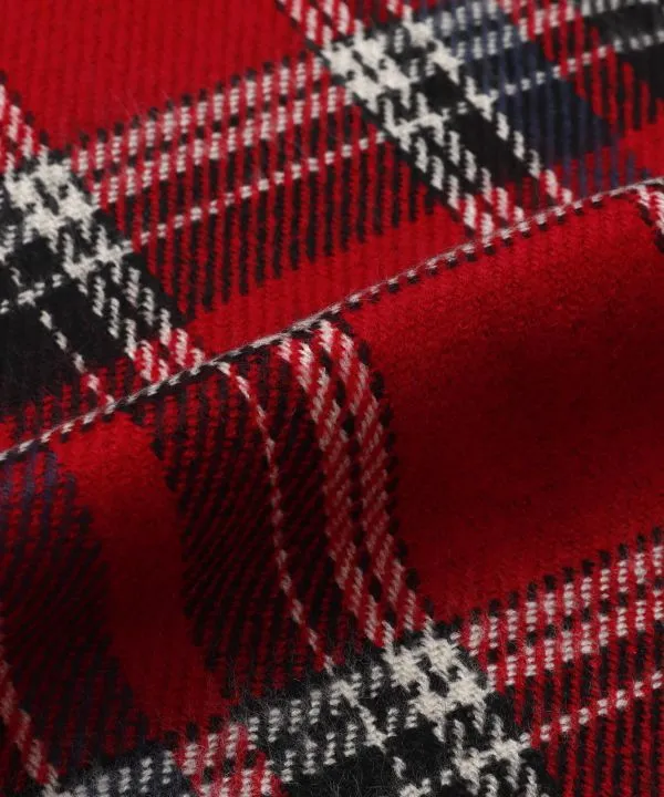 Double Plaid Shawl