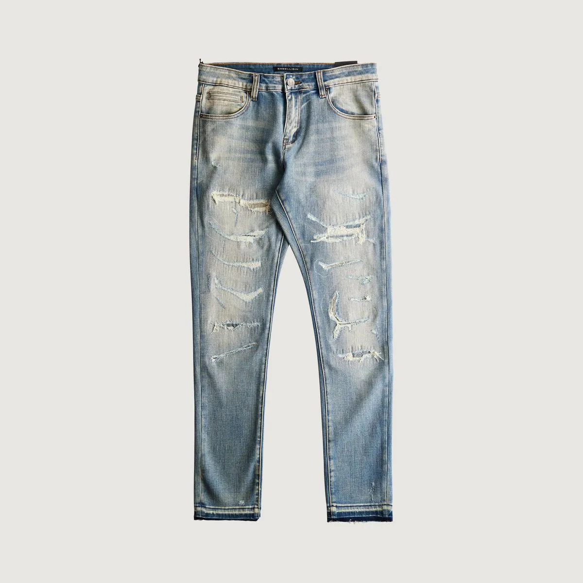 Embellish Benji Skinny Sand Rinse Denim Jeans (EMBHOL124-002)