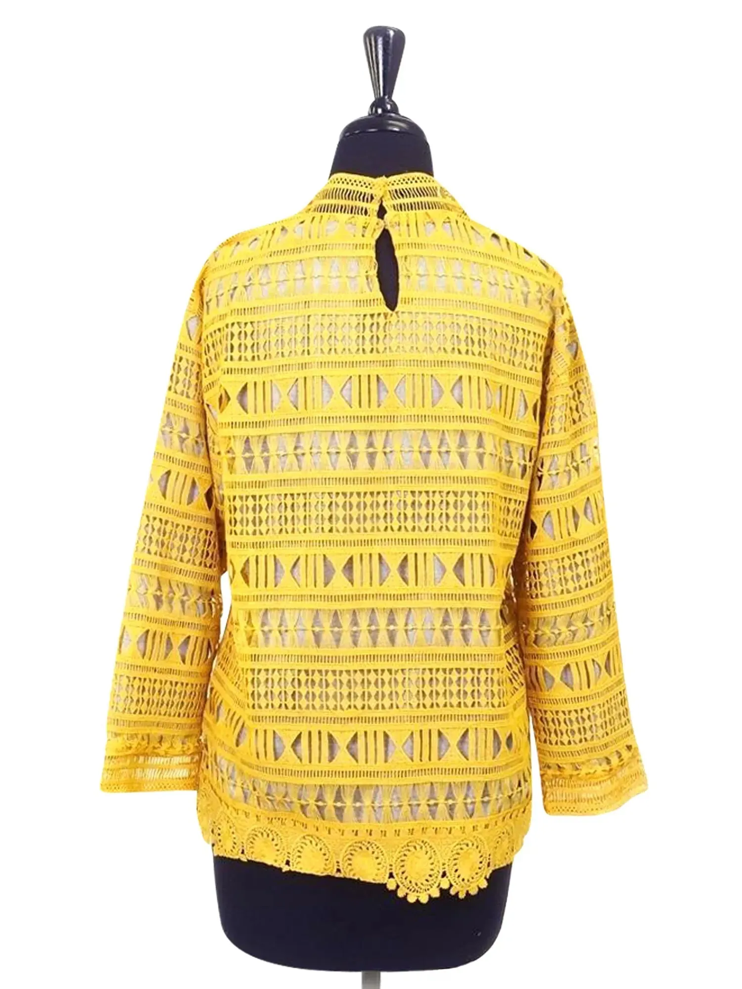 English Factory Lace Trim Top