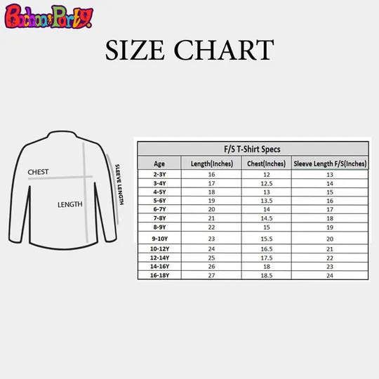 Girls Cotton T-Shirt F/S Basic-BLACK