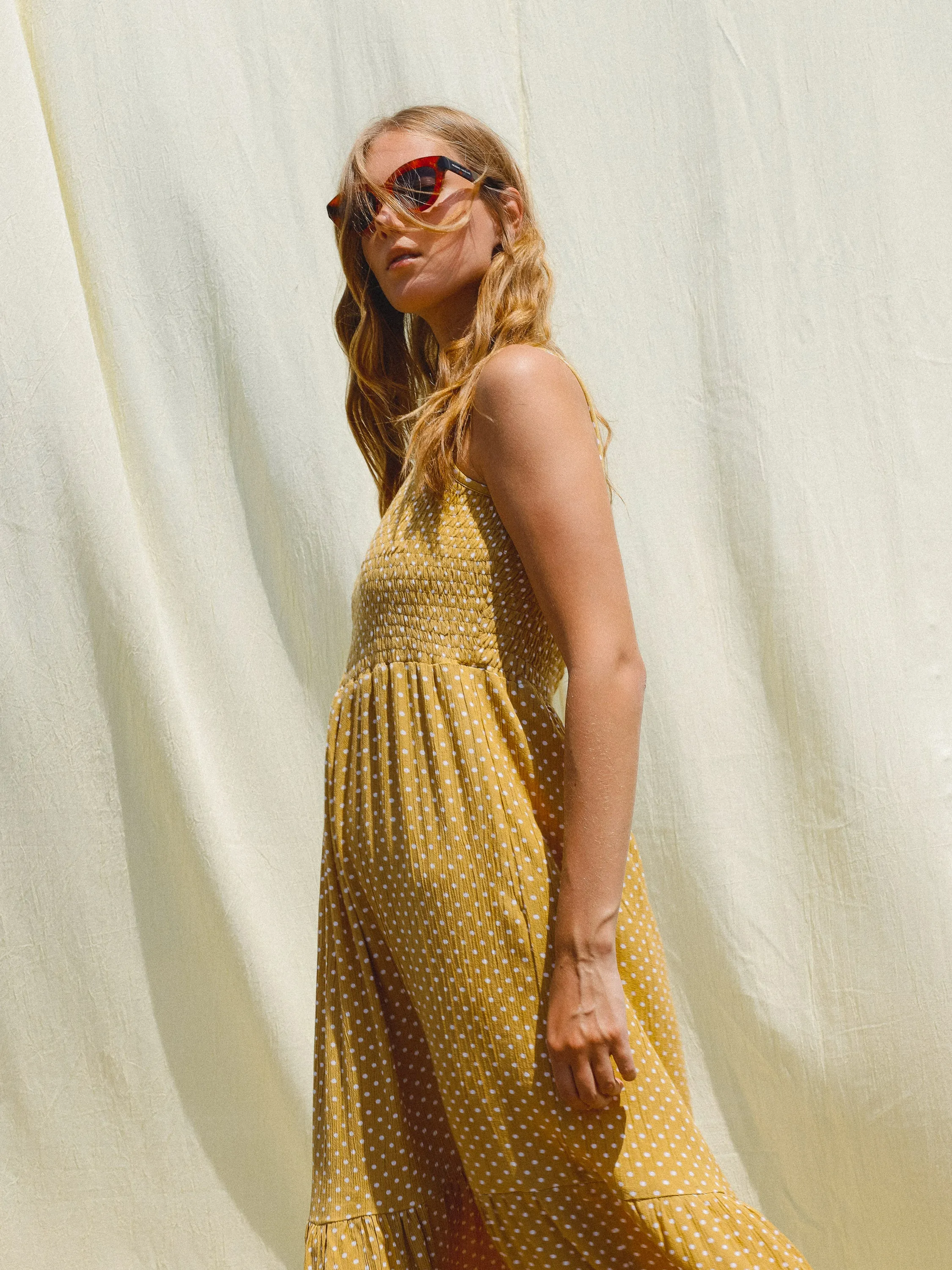 Indi & Cold Mia dress-Yellow