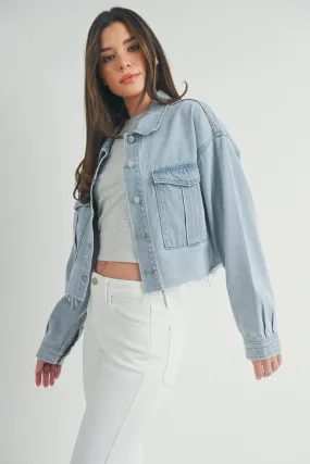 Just Black - Cargo Denim Jacket