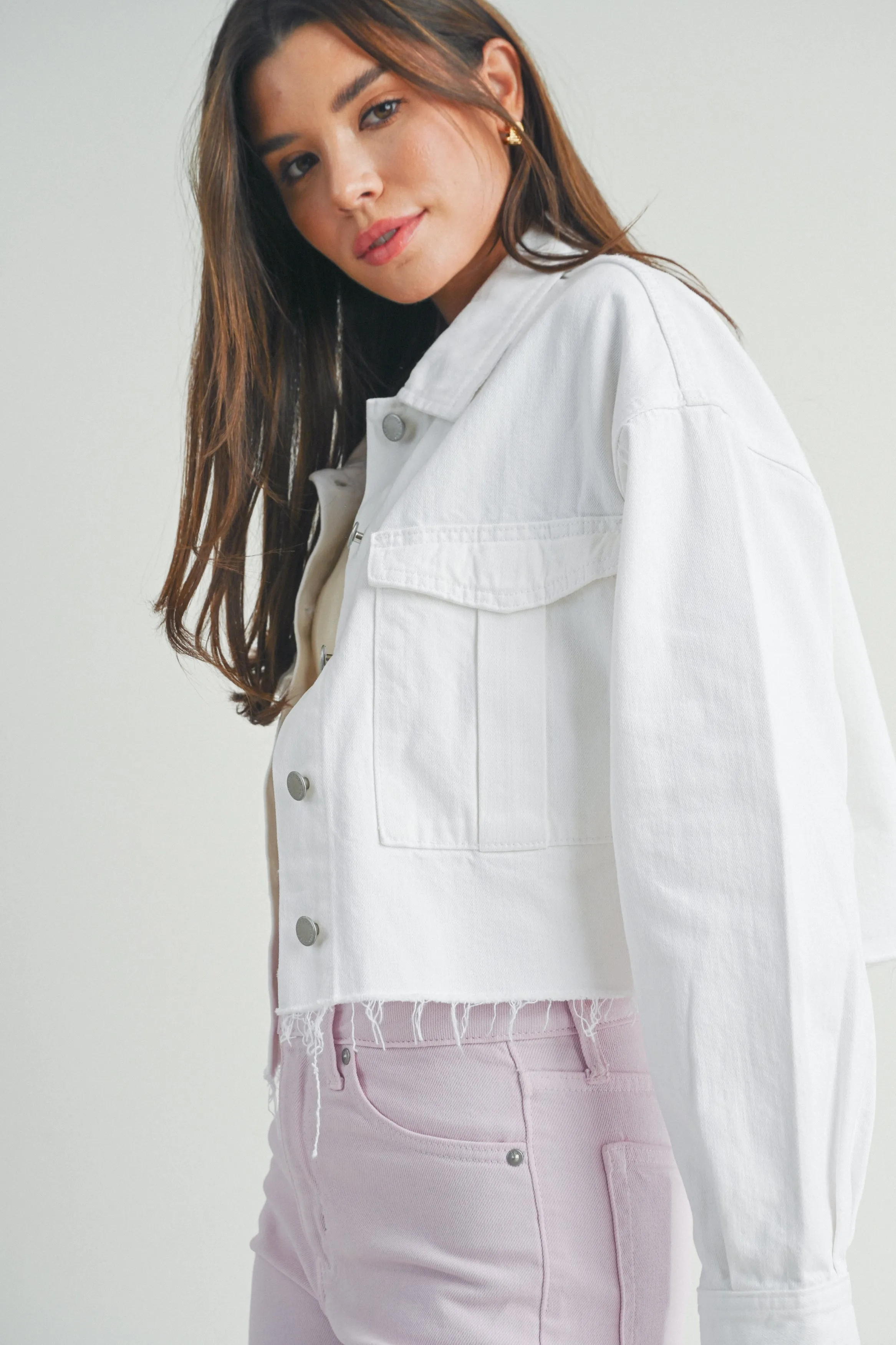 Just Black - Cargo Denim Jacket