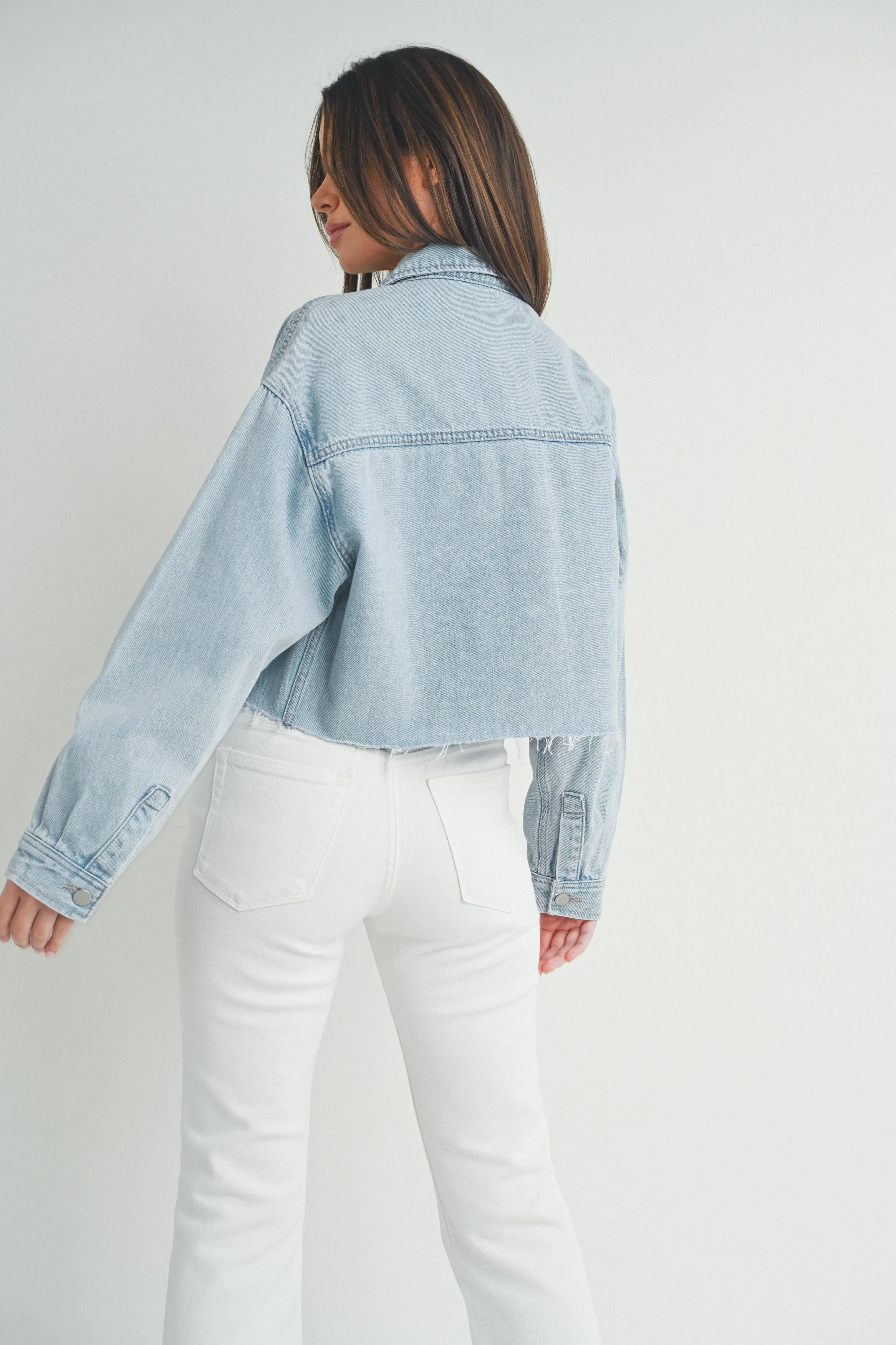 Just Black - Cargo Denim Jacket