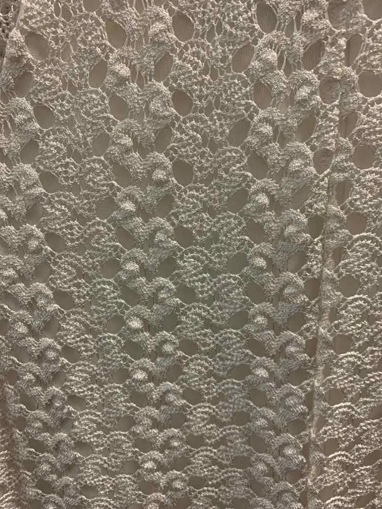 NEW DIRECTION Tops Size PM Cream Lace Petite TOP