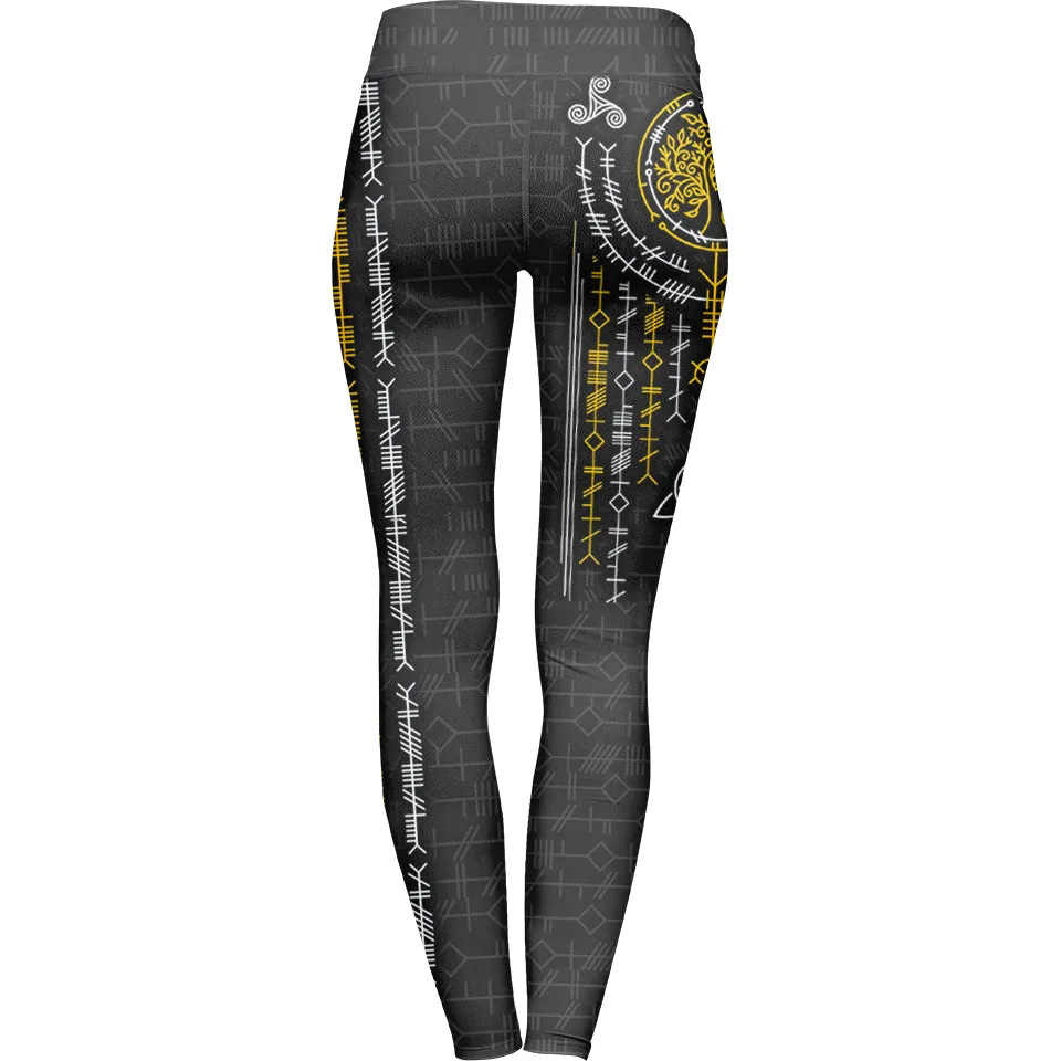 Ogham Leggings - Black Edition