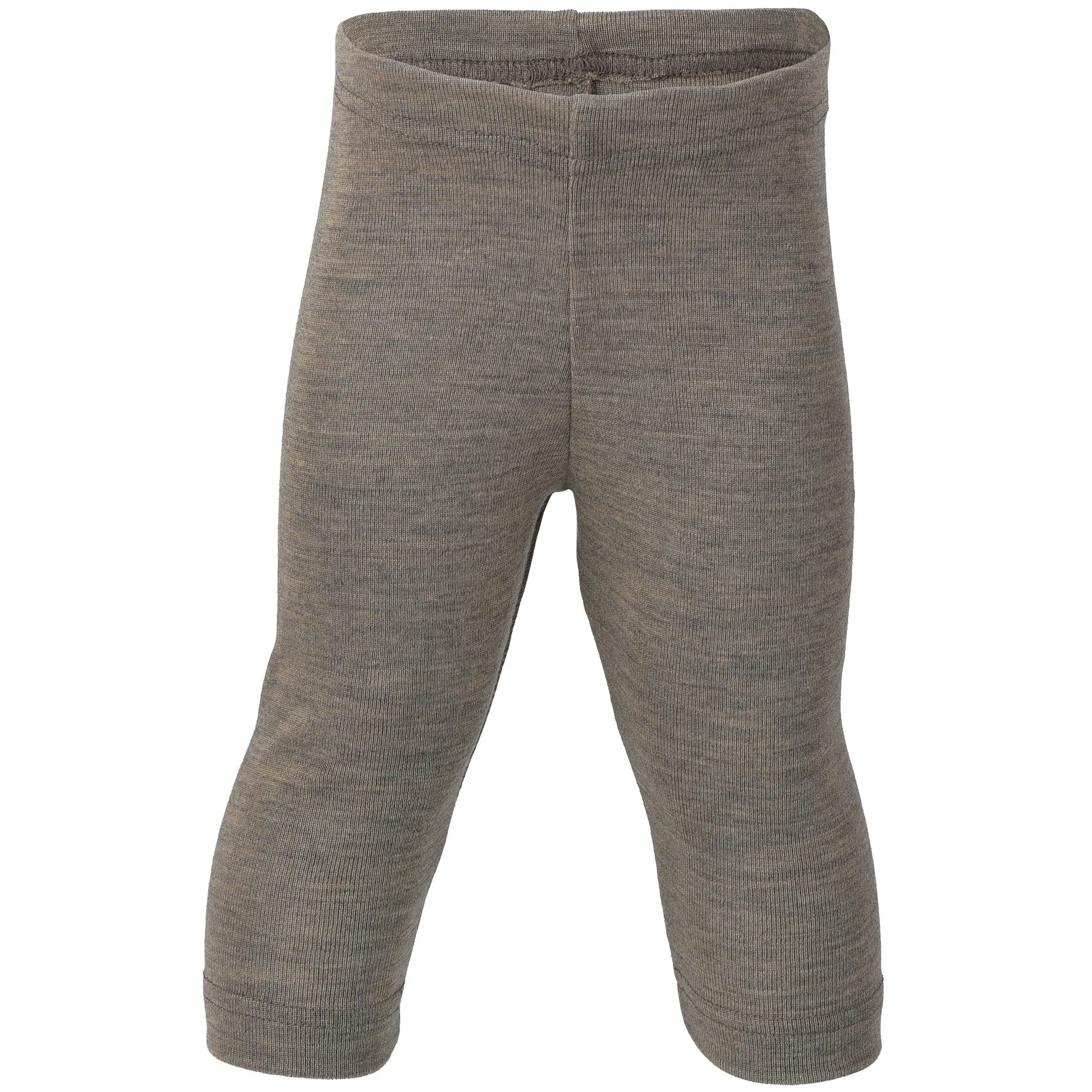 Organic Wool & Silk Leggings - Walnut - 3m-2y