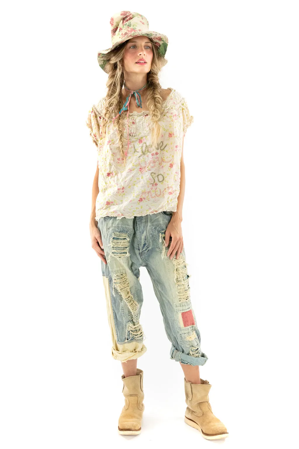 Printed Ottilia Top | 1203 CORSAge