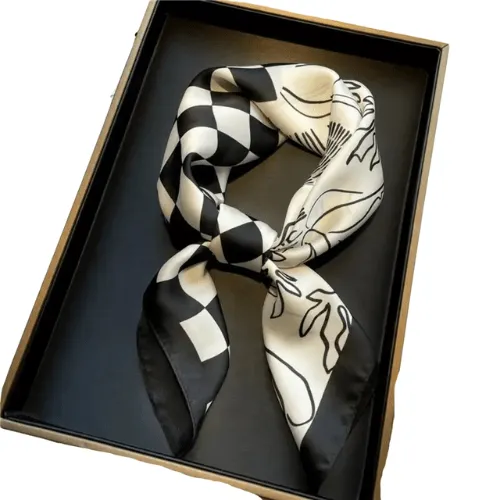 Variety Satin Silk Scarves – Perfect for Bags, Hair, and Neck Styling