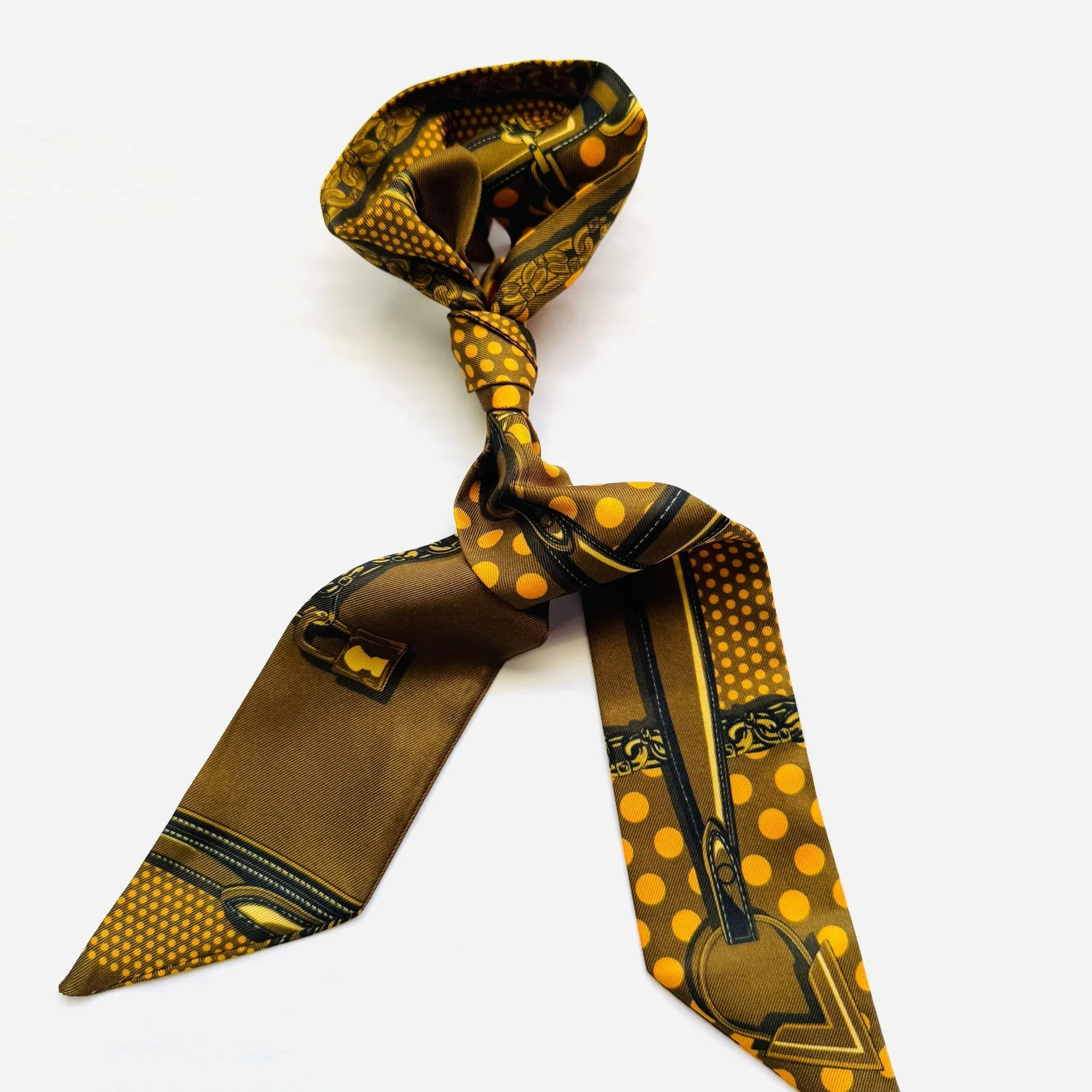 Variety Satin Silk Scarves – Perfect for Bags, Hair, and Neck Styling