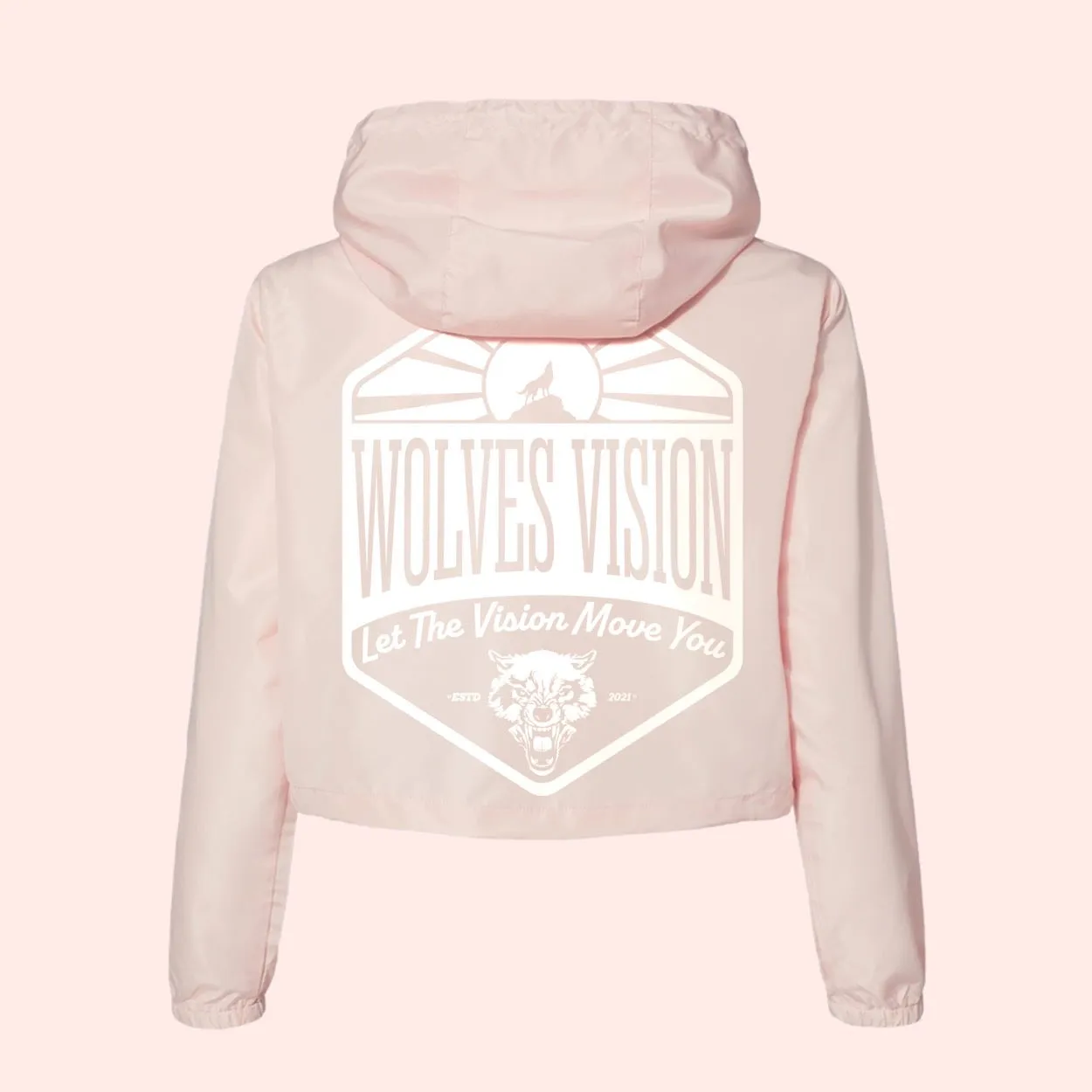WV Women's Lightweight Cropped Windbreaker